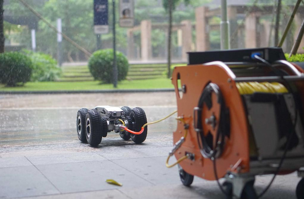 285妙峰庵管道检测机器人